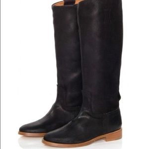 Rag & Bone Holly Suede Riding Boots - Sz 38.5
